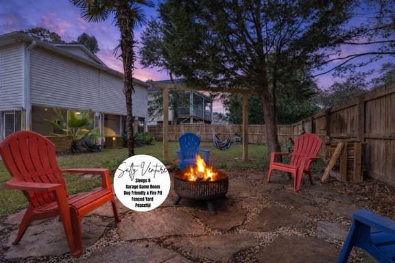 Salty Venture 𓇼 Game Room + Fire Pit + Family Fun - Image 1